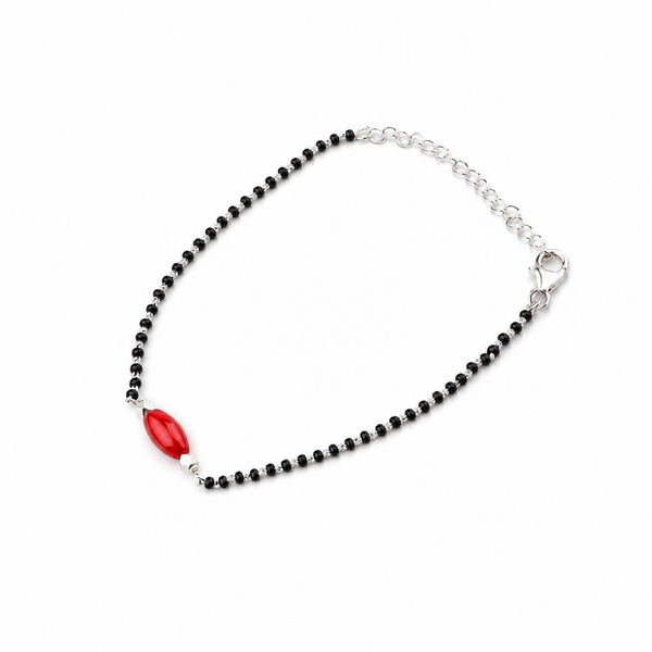 Silver Mangalsutra Bracelet