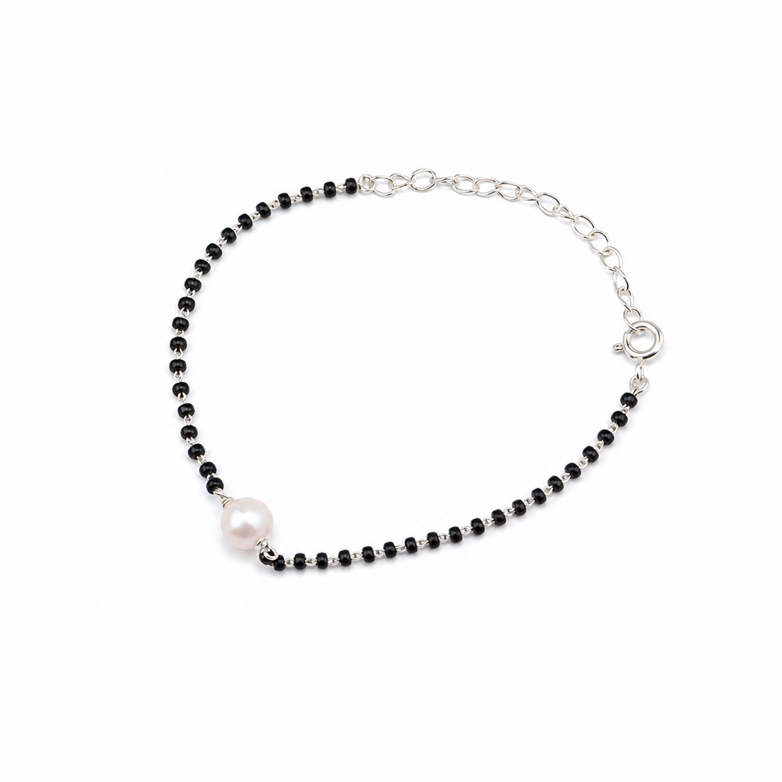 Silver Mangalsutra Bracelet