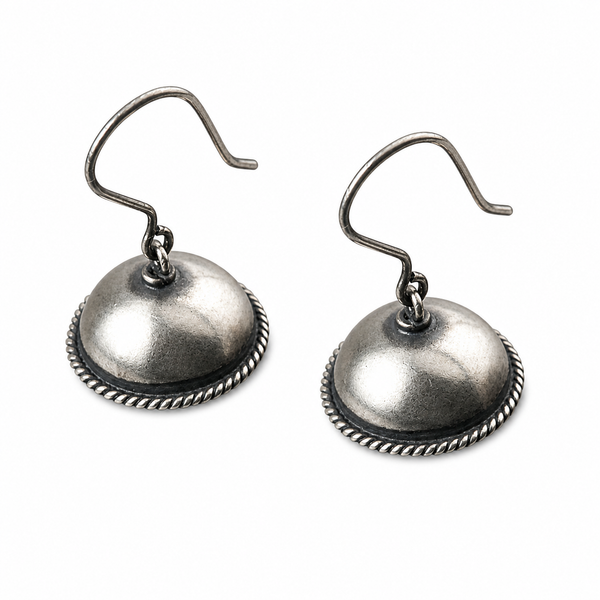Silver Medium Vatee Jhumki