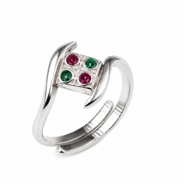 Silver Nakshatra Ring
