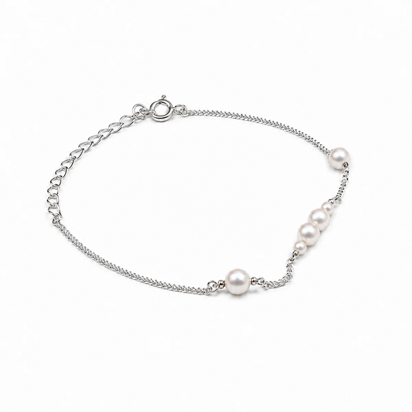 Multi Pearl Chain Bracelet