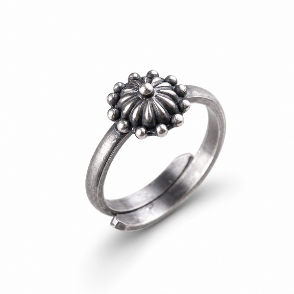 Silver Ring - Dome