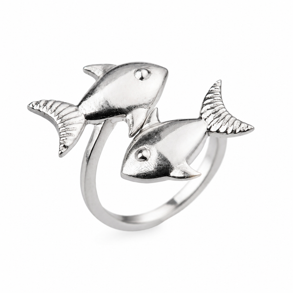 Silver Ring - Fish