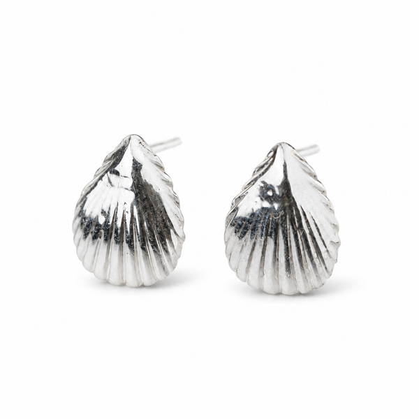 Silver Shell Earring