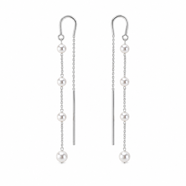 Silver Sui Dhaaga Earring
