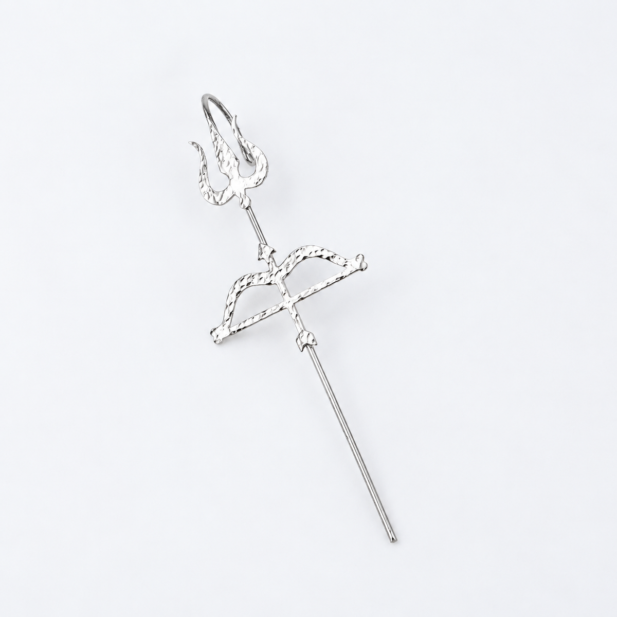 Silver Trishul Earcuff | 92.5 Silver