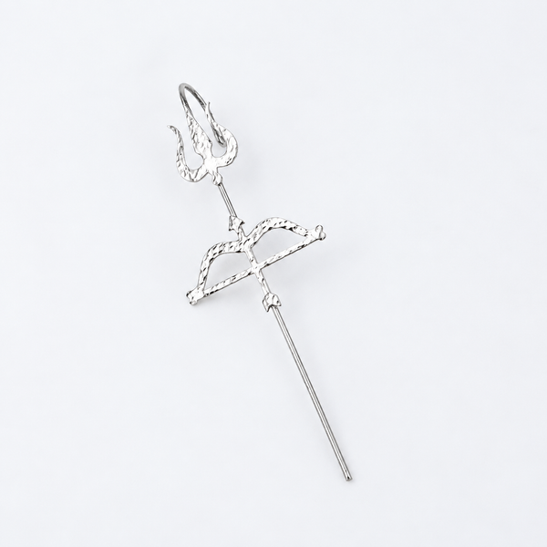 Silver Trishul Earcuff | 92.5 Silver