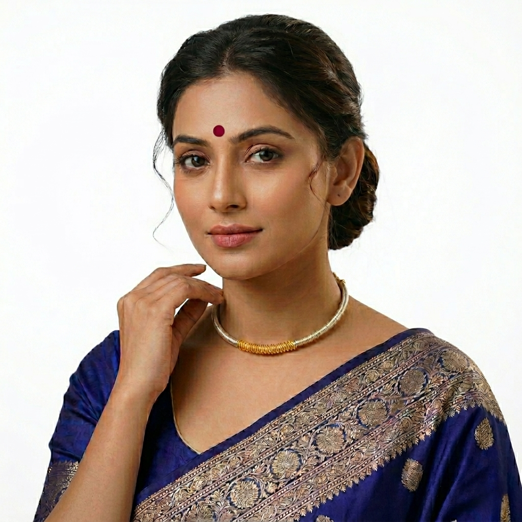 Swarna Rajat Galsaree (गळसरी) (Made to Order)