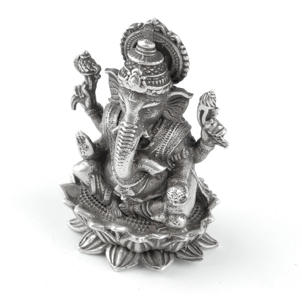 Silver Mini Ganesh Idol