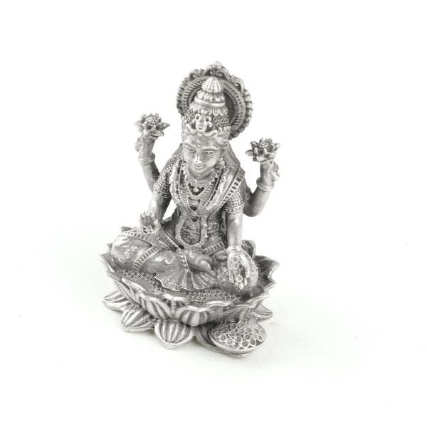 Silver Mini Lakshmi Idol