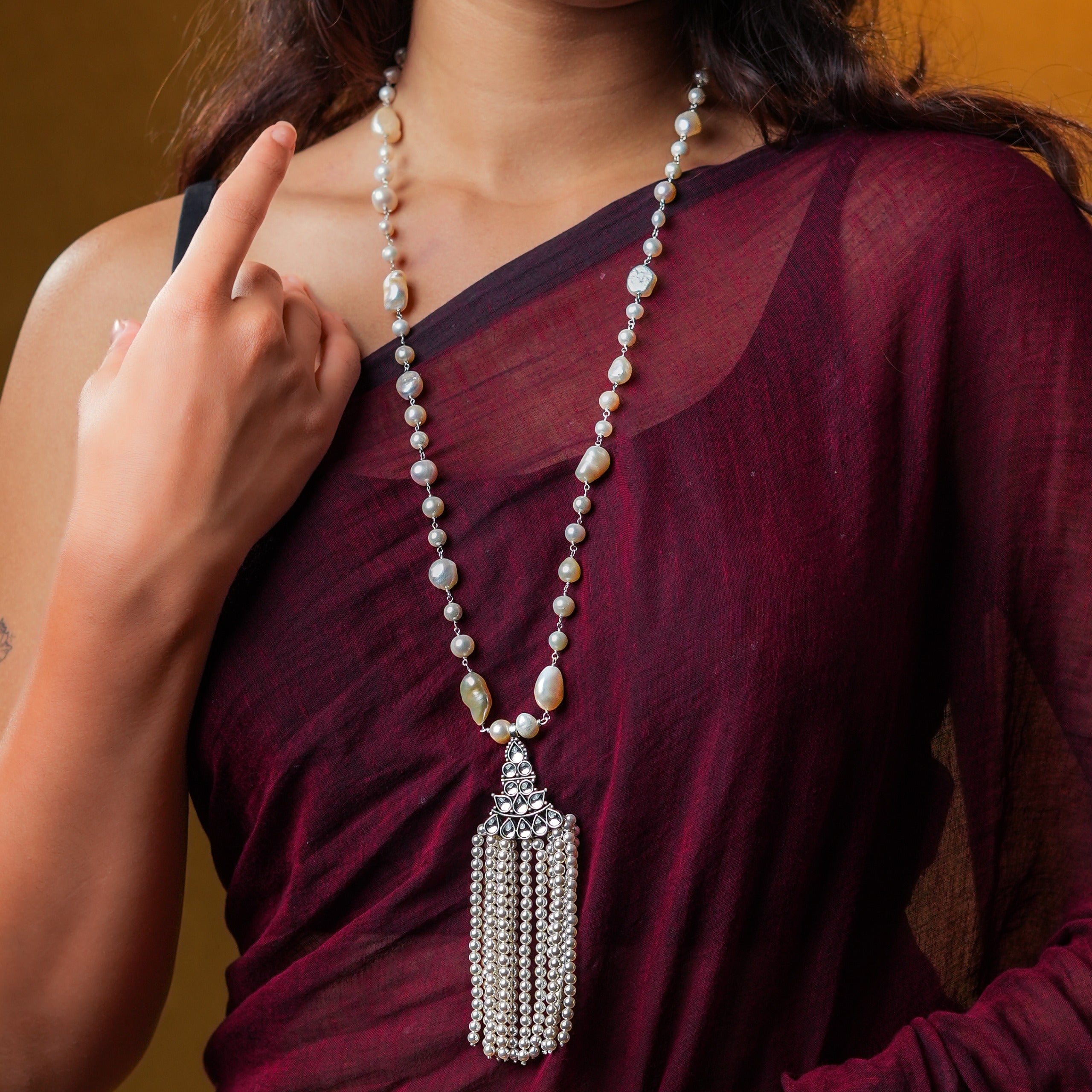 Luxe Necklace - Freshwater Pearls