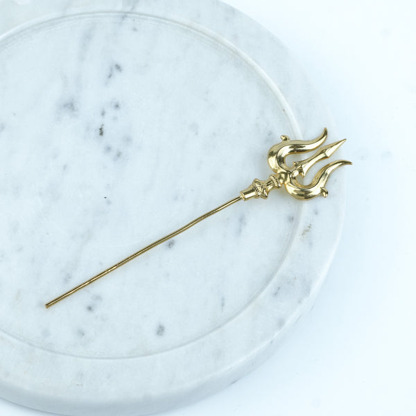 Trishul | 22K Gold-Plated