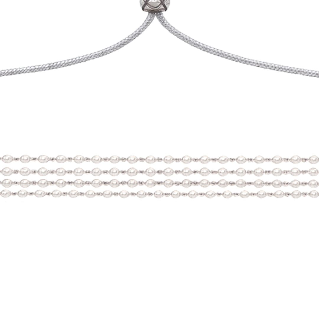 Pearl ganthan choker