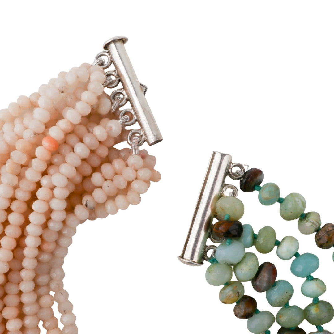 Luxe Necklace - Blue Opal