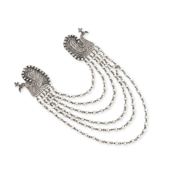 Bageecha Peacock Hair Accessory