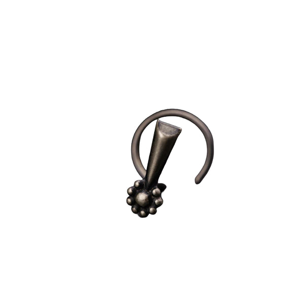Handmade Silver Nose pin (Pierced)