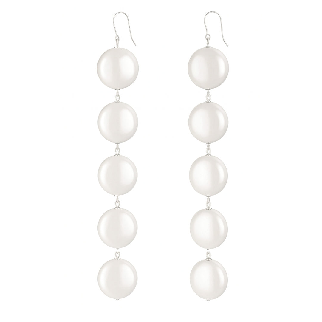 Luxe Earring - Shell Pearls