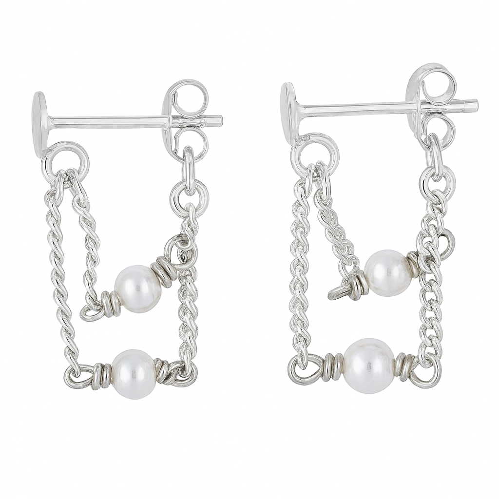 Pearl Layer Earrings