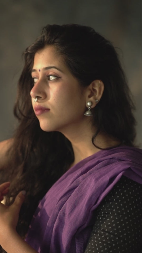 Dome Signature Jhumki ( Vatee Shape) - Medium Sized