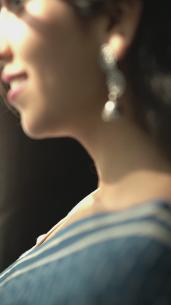 Statment Filigree Vel Jhumki