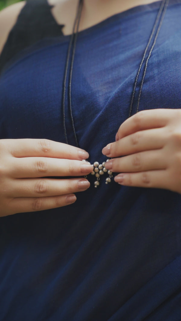 Itihaas Kudi Mangalsutra - Big | 92.5 Sterling Silver