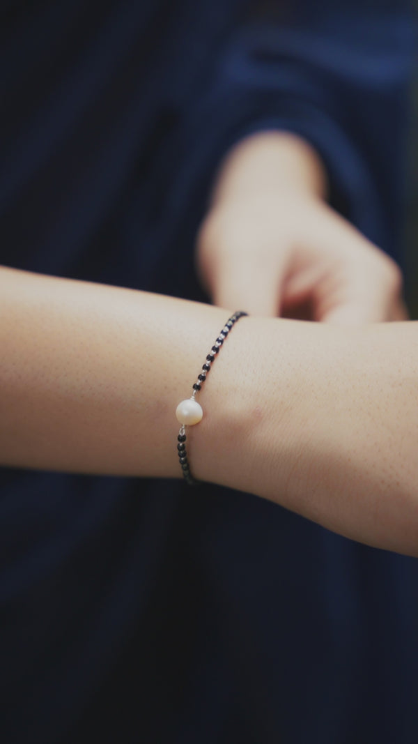 Silver Mangalsutra Bracelet