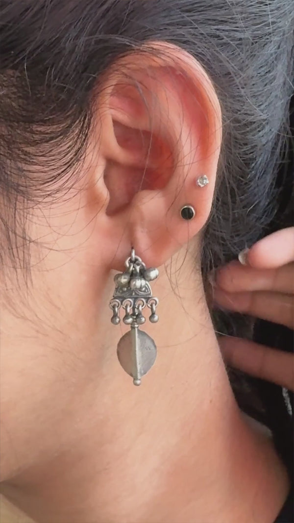 Ognia Jaisalmer Silver Earrings
