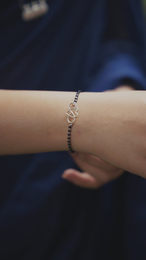 Silver Mangalsutra Bracelet