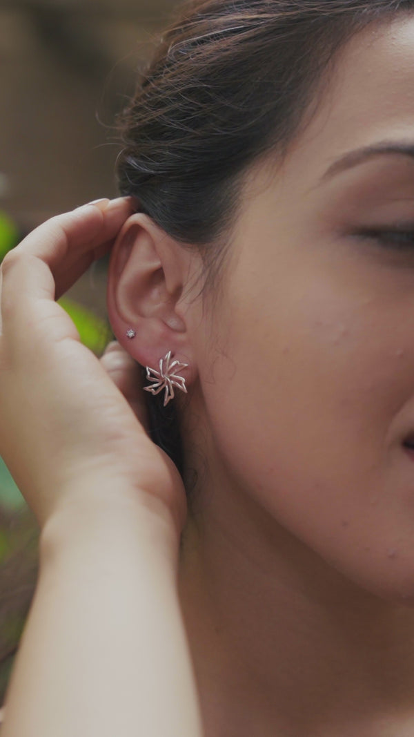 Prajakta Earrings | 92.5 Sterling Silver