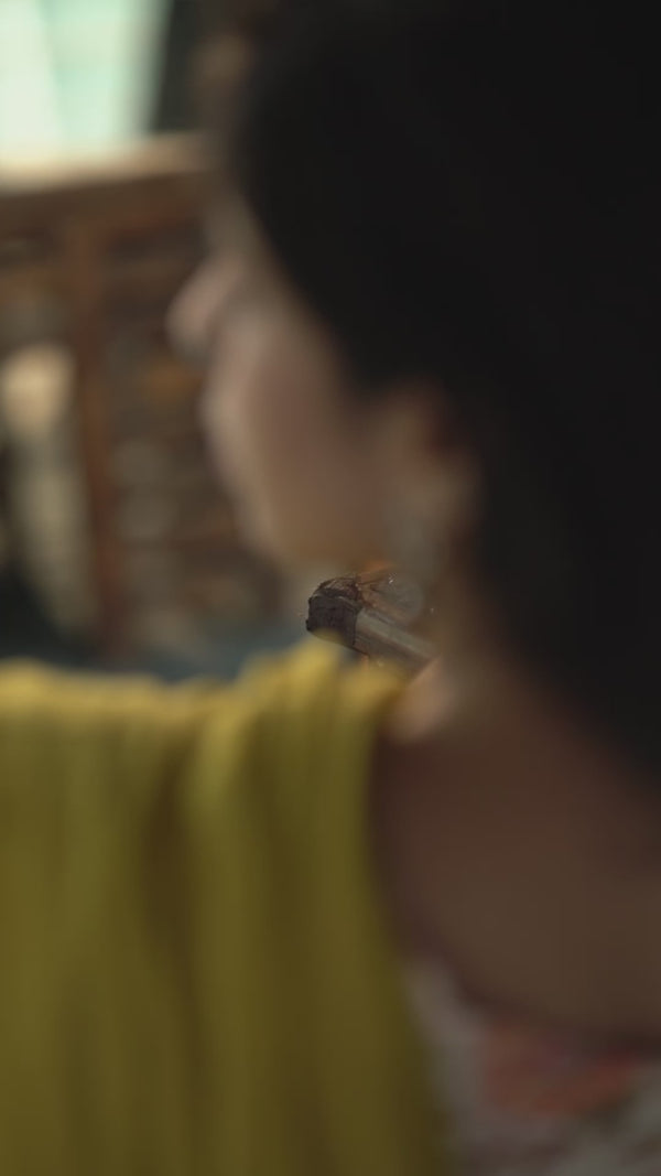 Silver Kudi Hoop Jhumki - Small size