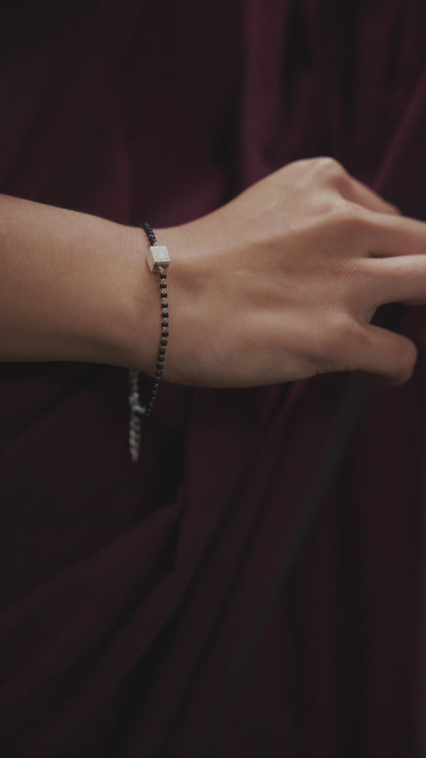Silver Mangalsutra Bracelet