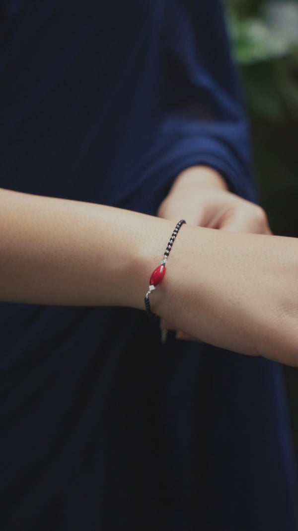 Silver Mangalsutra Bracelet