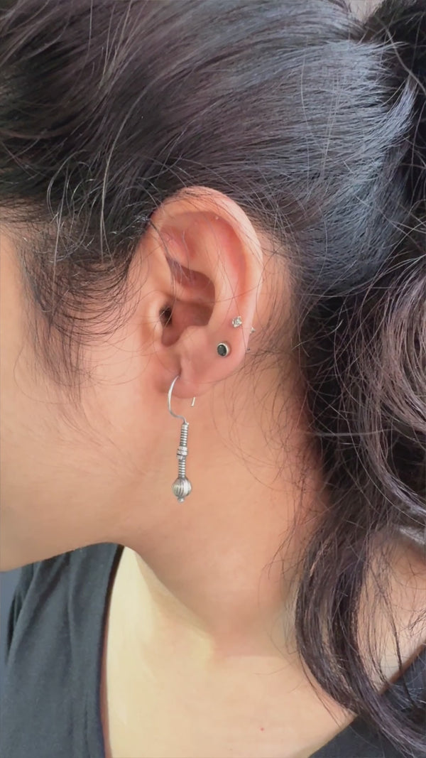 Ognia Jaisalmer Silver Earrings