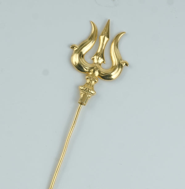 Trishul | 22K Gold-Plated