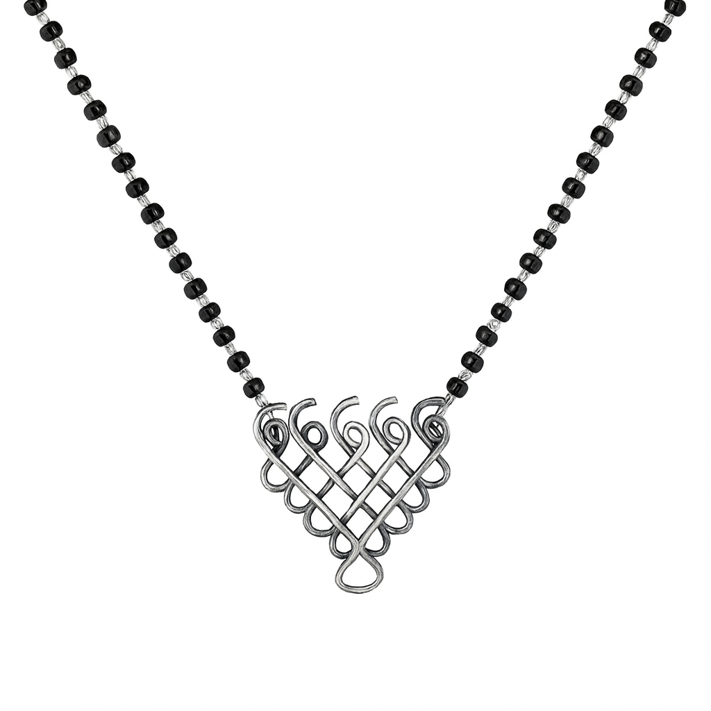 Saraswati Mangalsutra ( Motif size : Small )