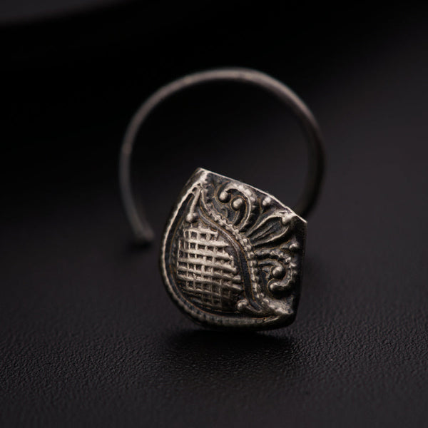 a close up of a ring on a table