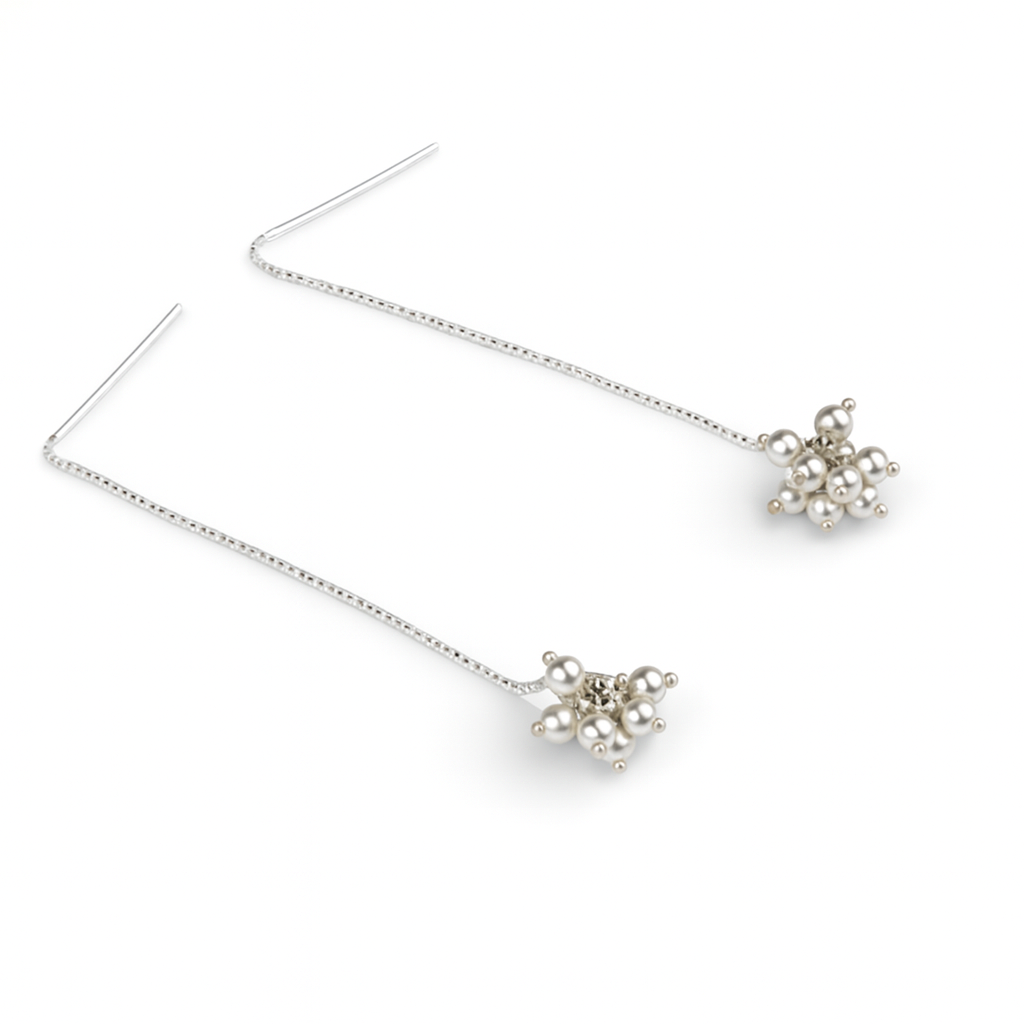 Sui Dhaaga Pearl Bunch Earrings