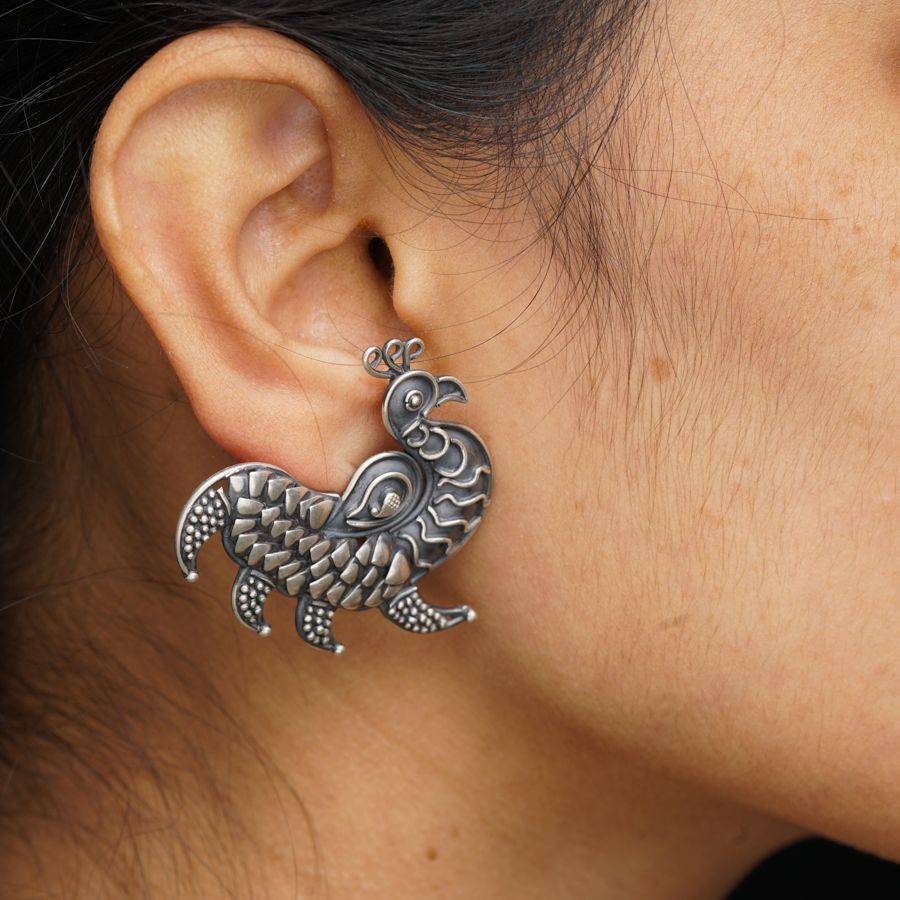 Mayur Earrings: Small