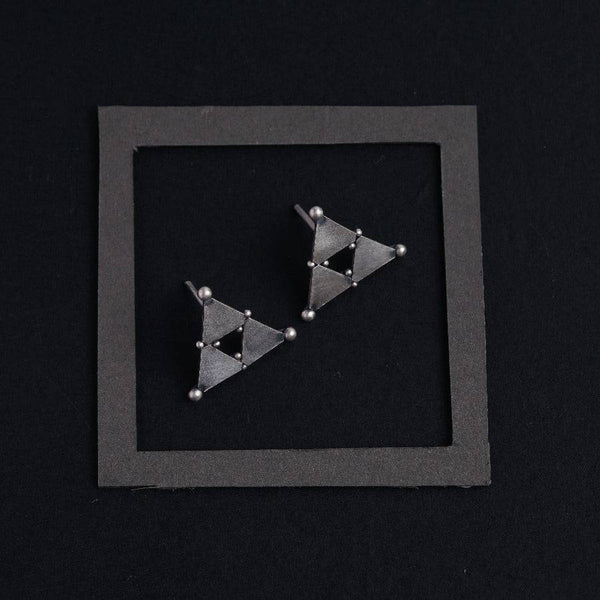 Straight and Slant - Earrings