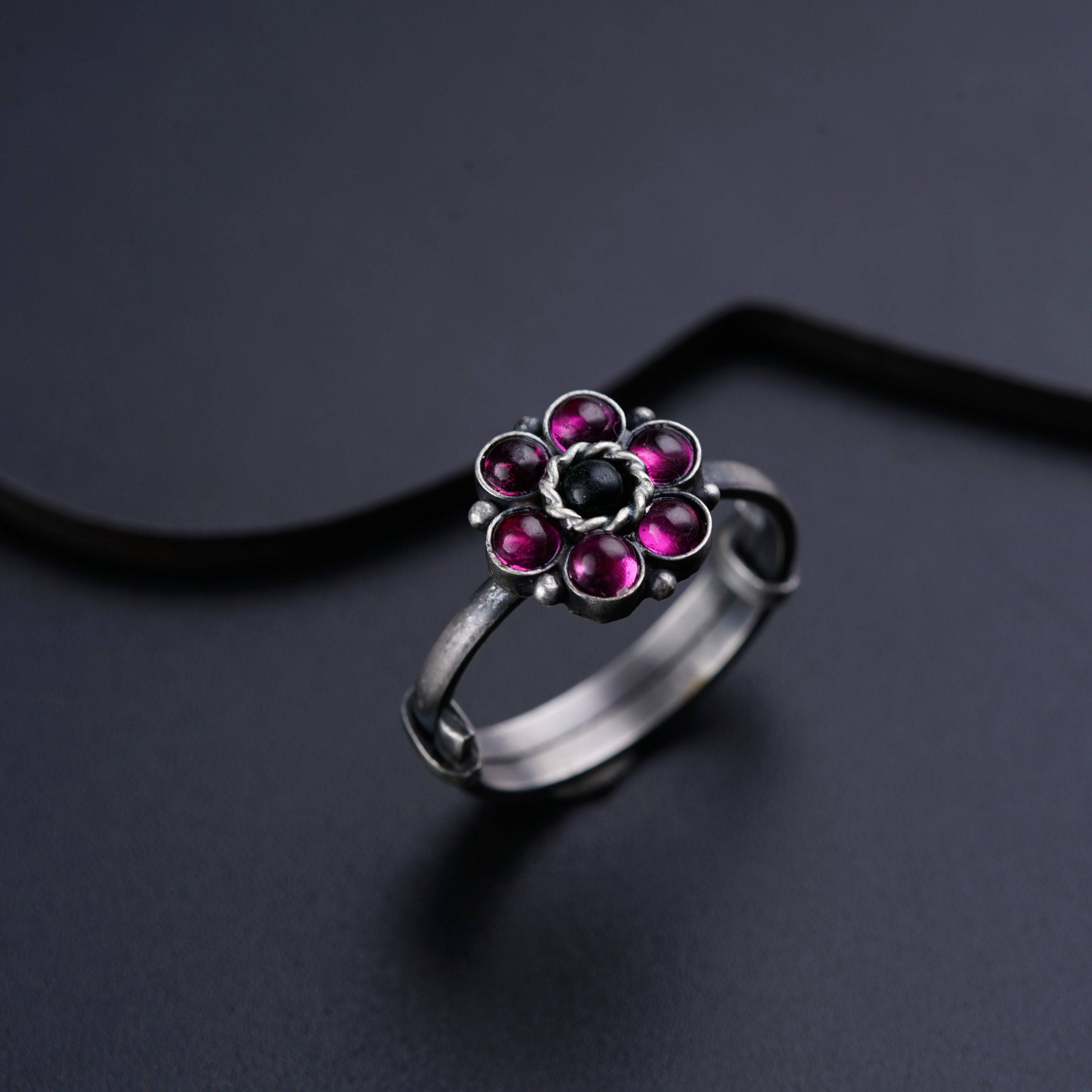 Pink Flower Ring