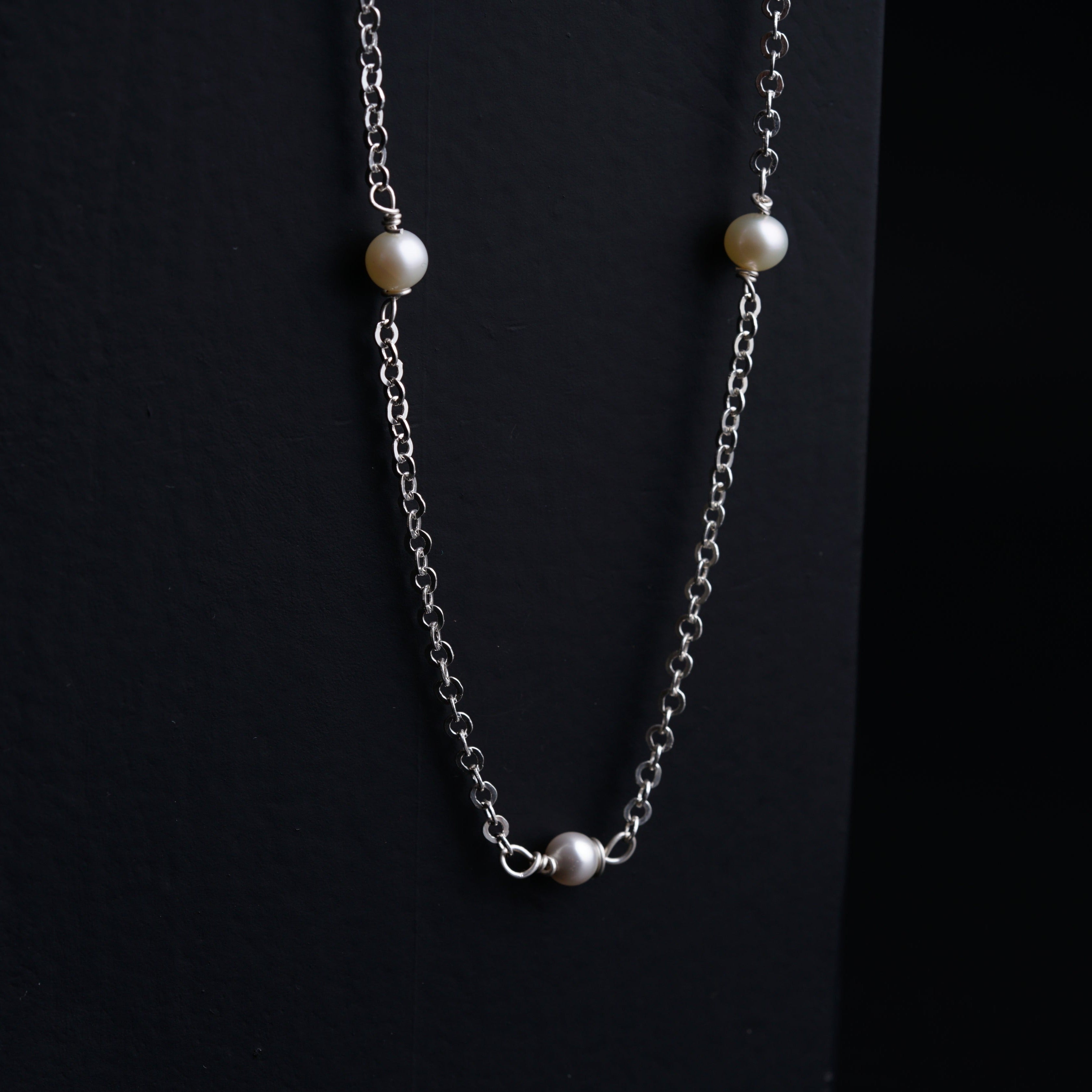 Silver Pearl Set