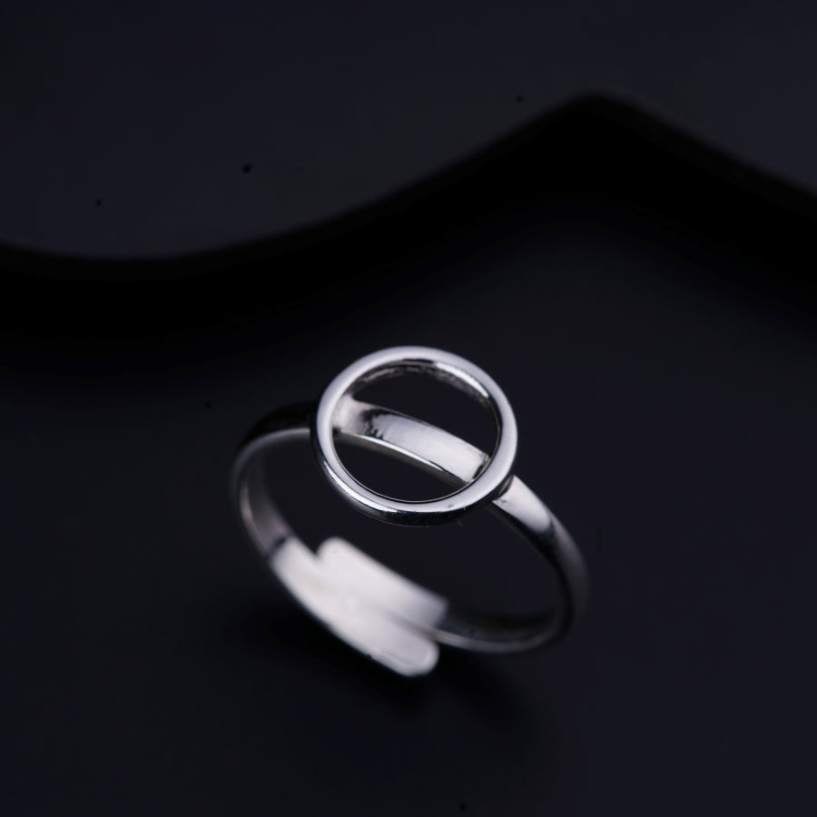 Silver Circle Ring