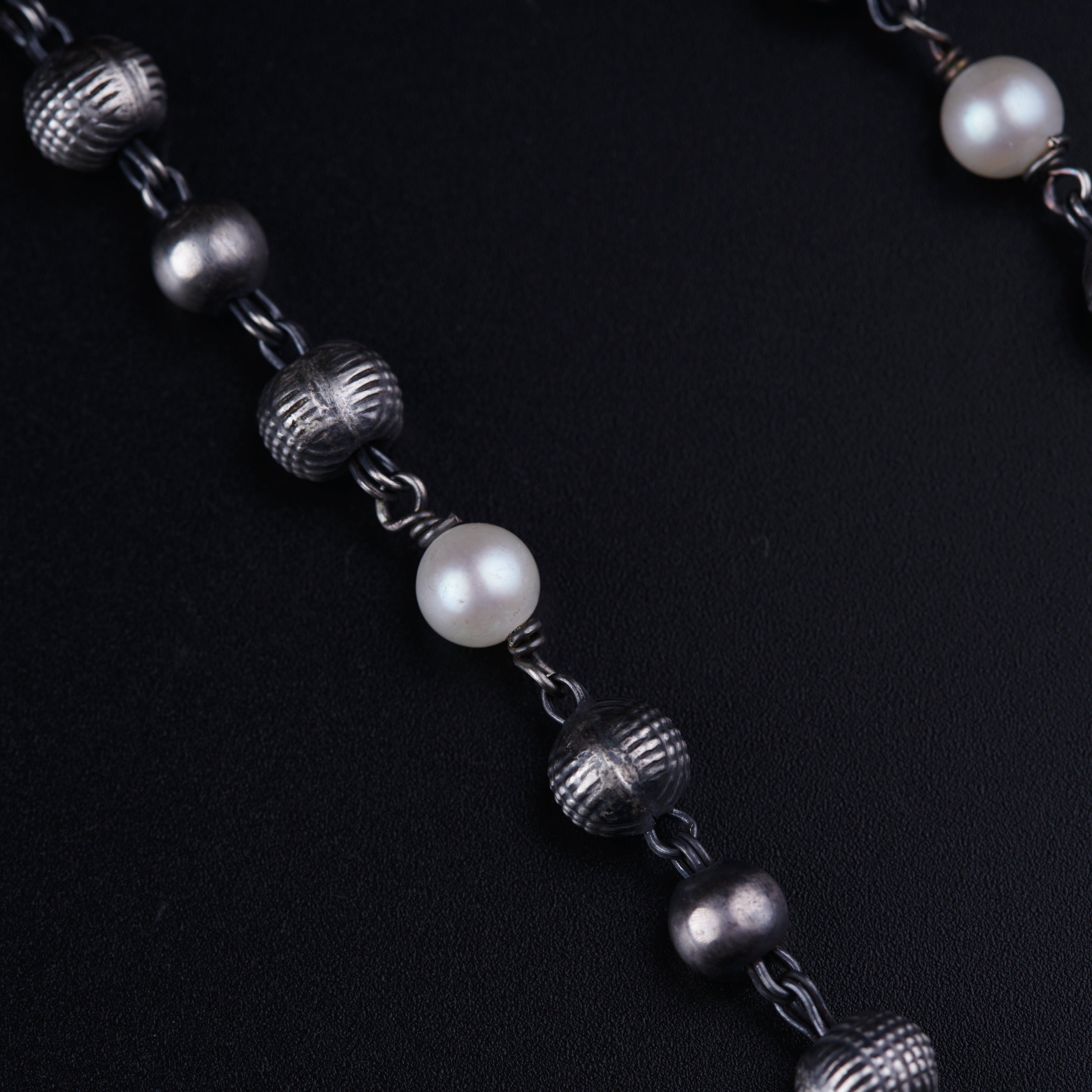 Silver Ganesh Pendant Necklace
