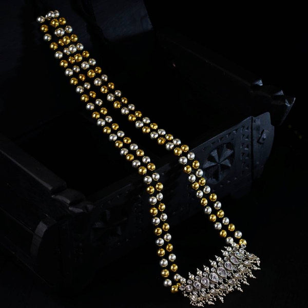 Swarna Rajat Dual Tone Silver Tanmani (9 leaf) (Made to Order)