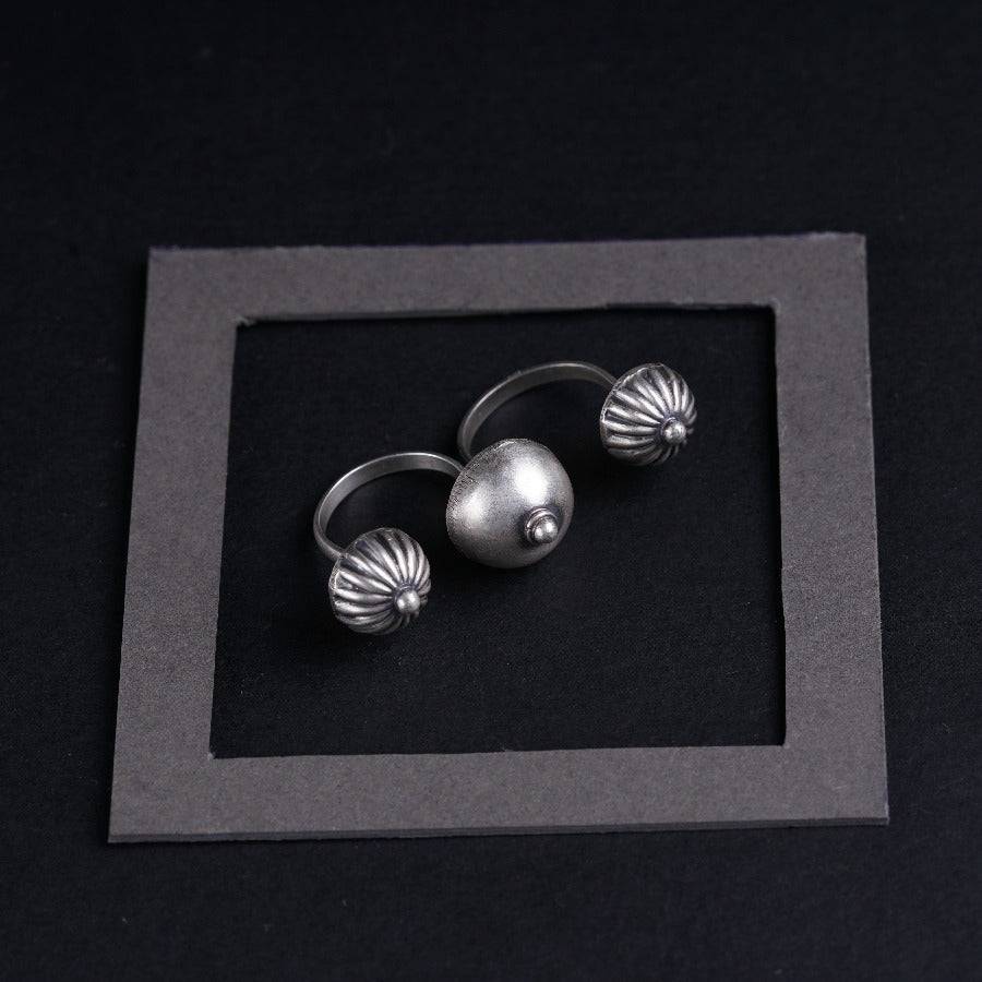Two Finger Ring- Dome