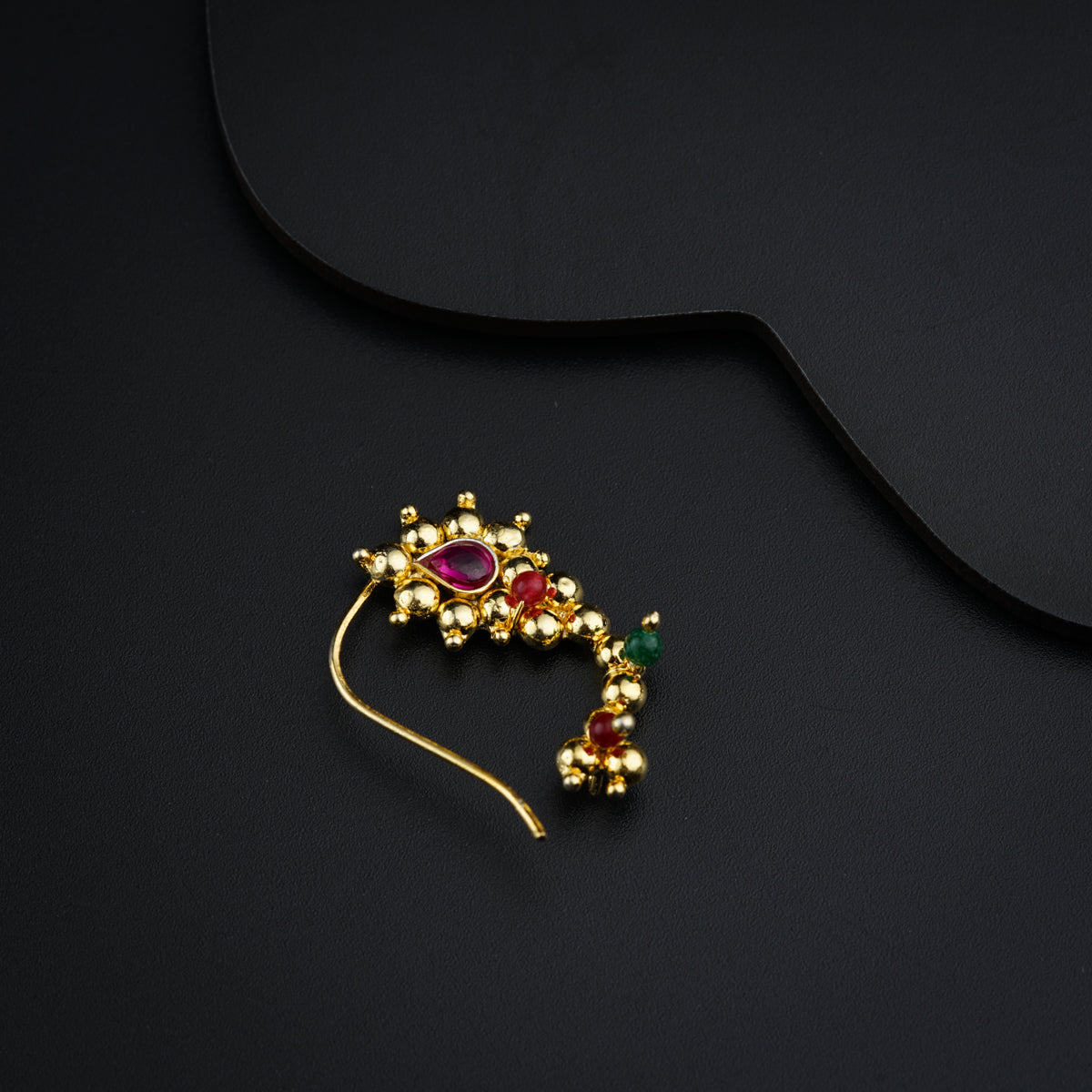 Small Marathi Nose Pin Marathi Nose Pins Maharashtrian Nath Clip