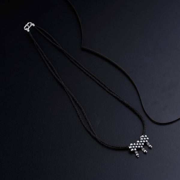 Itihaas Small Kudi Mangalsutra |  92.5 Silver