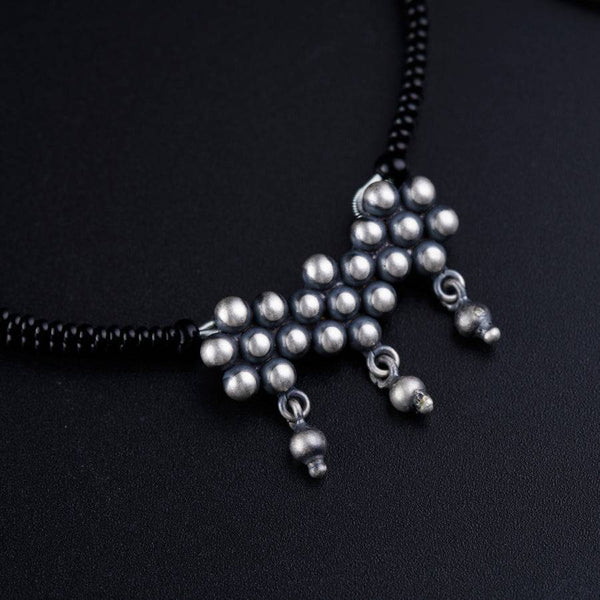 Itihaas Small Kudi Mangalsutra |  92.5 Silver