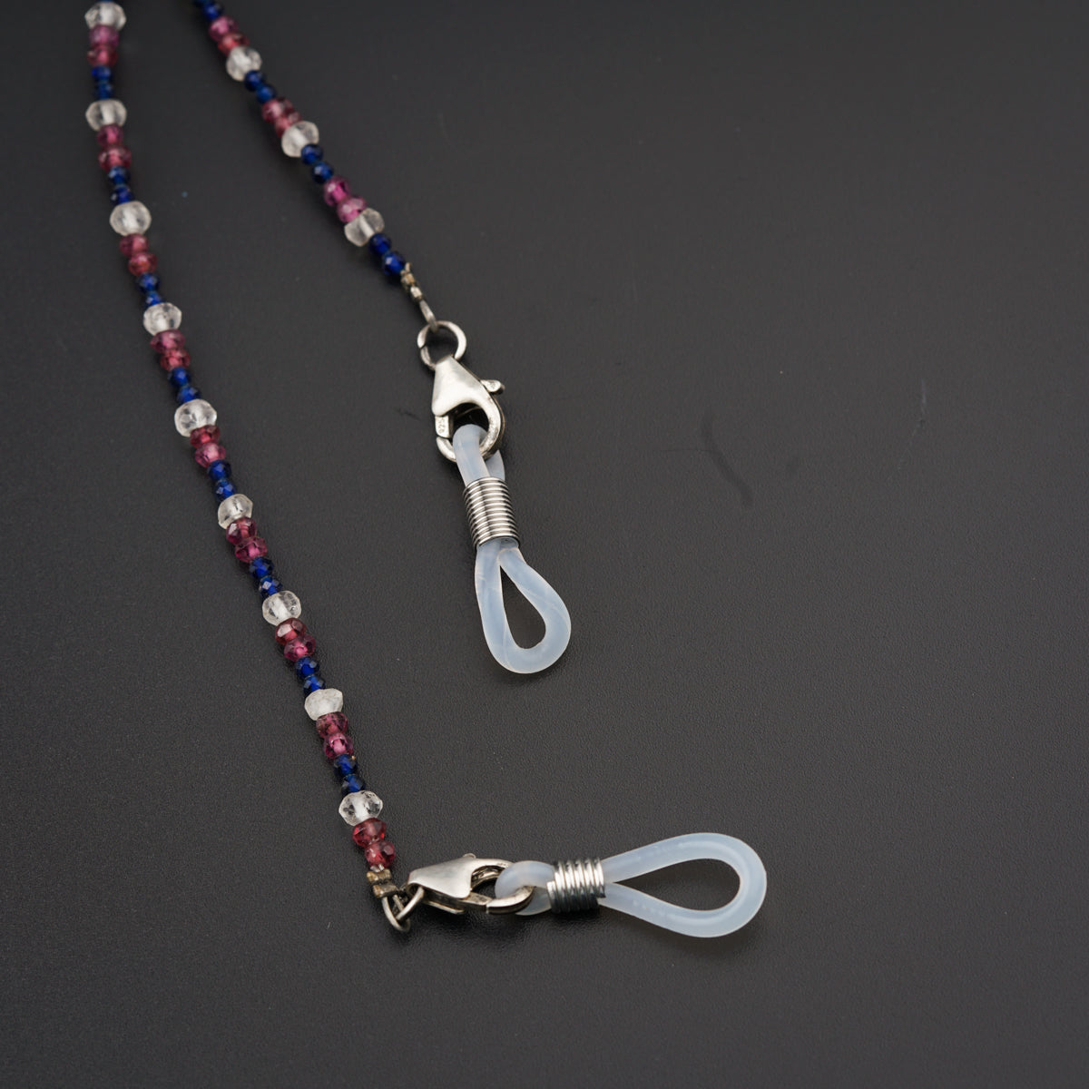 Eyewear Chain with Assorted Stones