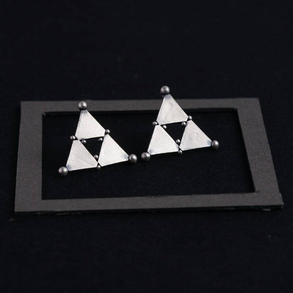 Straight and Slant - Earrings